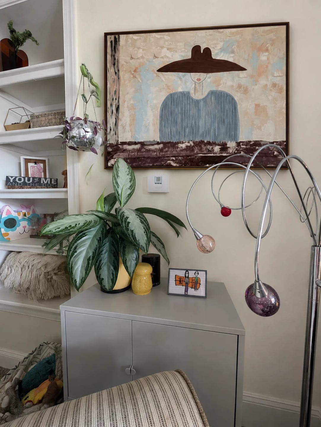 Customer photo review of Vintage Americana Art｜Quiet Gaze