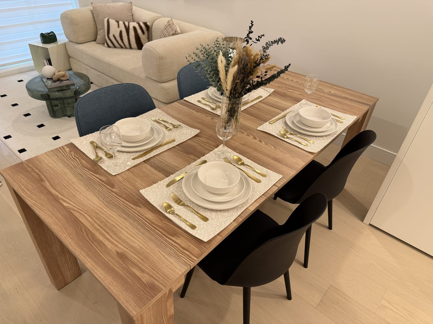 Customer photo review of Be Your Side Extendable Table