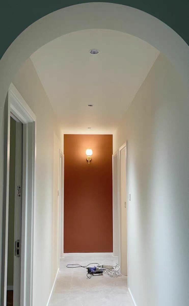 Customer photo review of Wall Lamp Mian, Natural Alabaster Flowers, Brass, E14 Max 15W