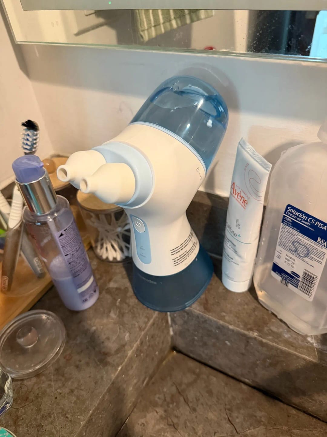 Customer photo review of Limpiador Nasal Eléctrico para Respirar Mejor