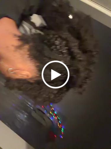 Customer video review of Multi-Textured Kinky Curly Crochet Hair