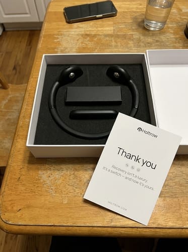 Customer photo review of Holtrow Pulse — Vagus Nerve Stimulator