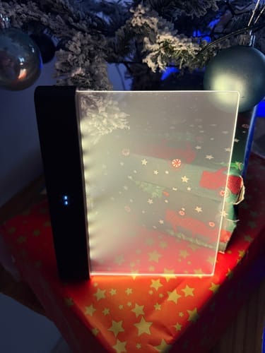 Customer photo review of ReadShine™ Ultra-Thin Reading Light