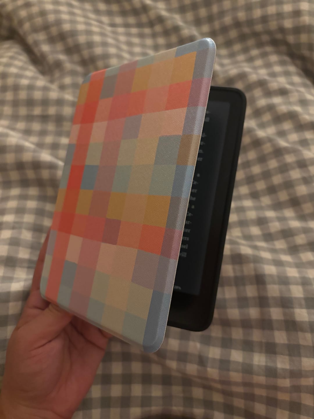Customer photo review of Pastel Dream - Kindle Case