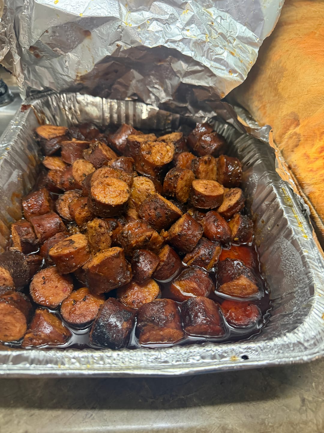 Customer photo review of Apple Jalapeño BBQ Sauce