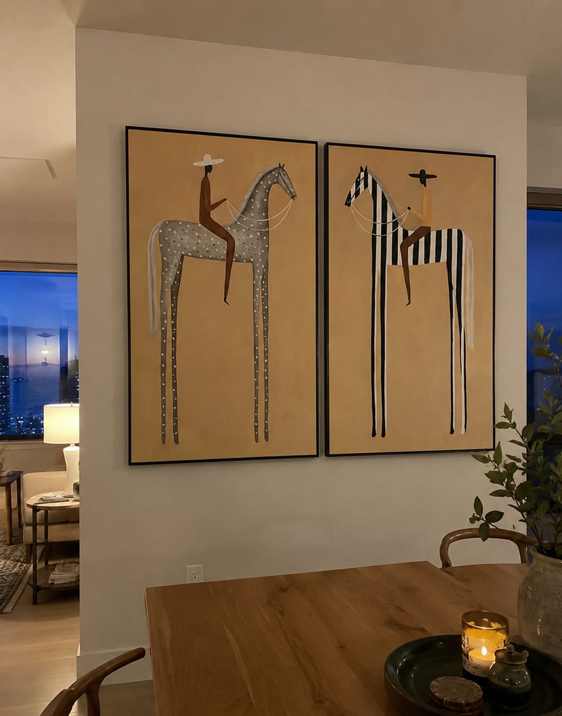 Customer photo review of Americana Wall Art Set of 2 #VE030