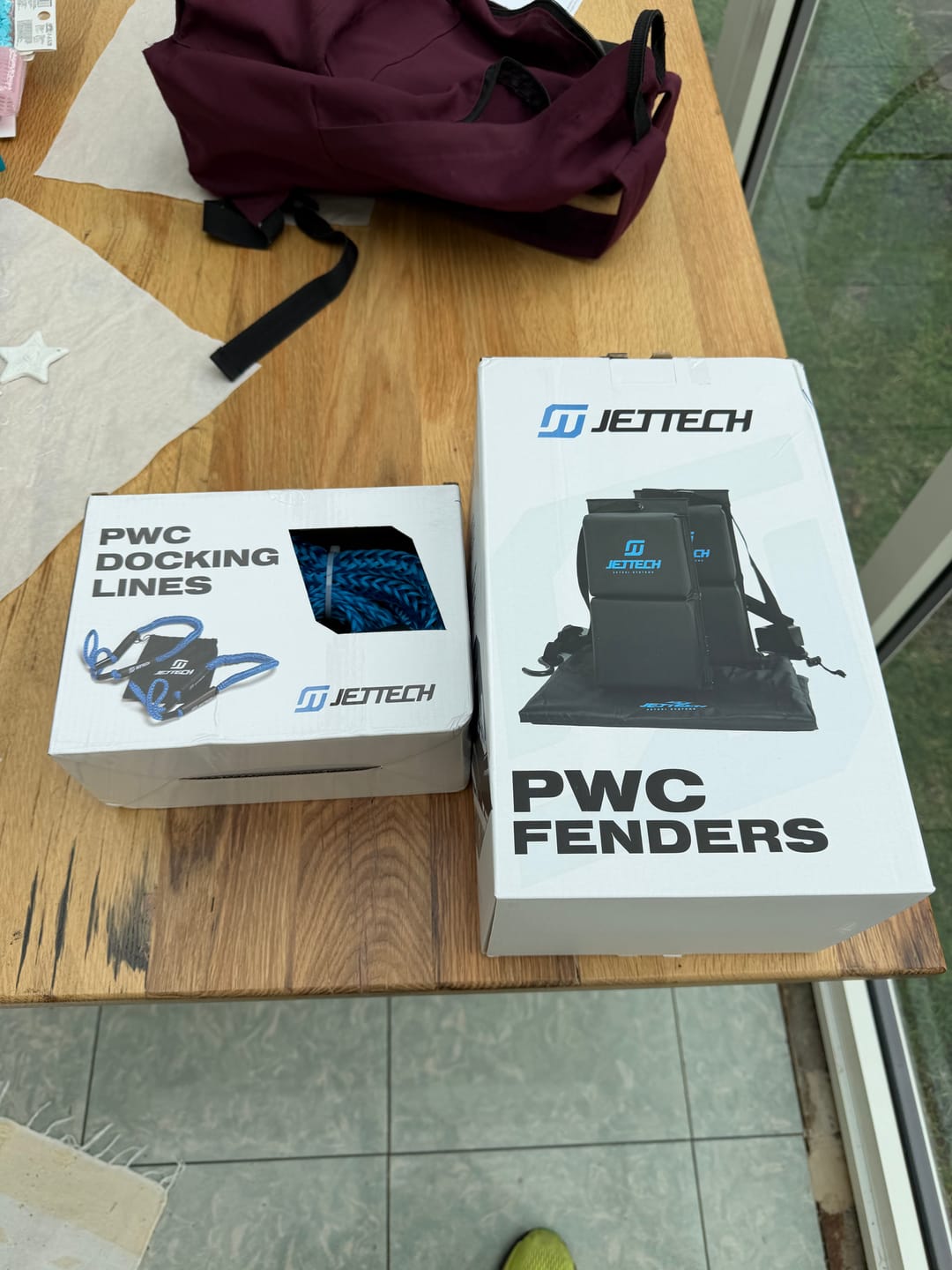 Customer photo review of JET TECH DOCKING LINES & FENDERS BUNDLE