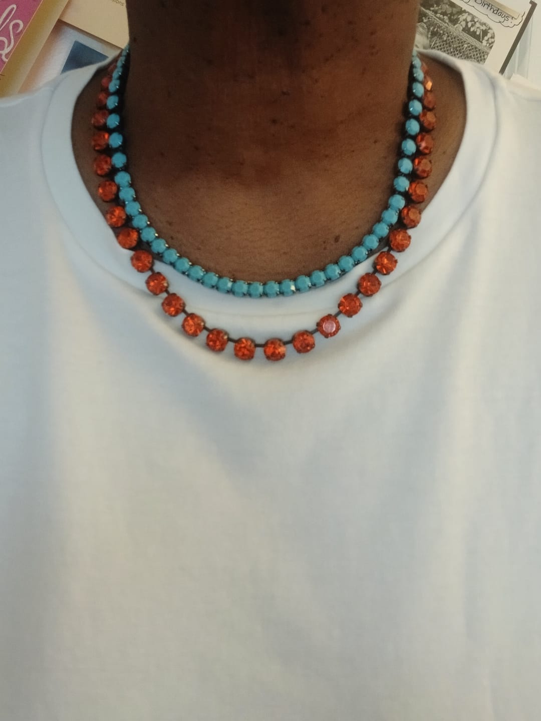 Customer photo review of Lorelei Necklace