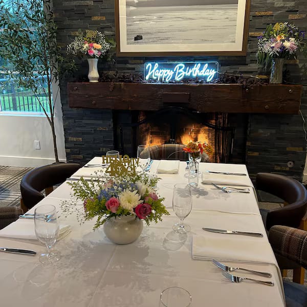 Customer photo review of Custom Neon: Happy Birthday
