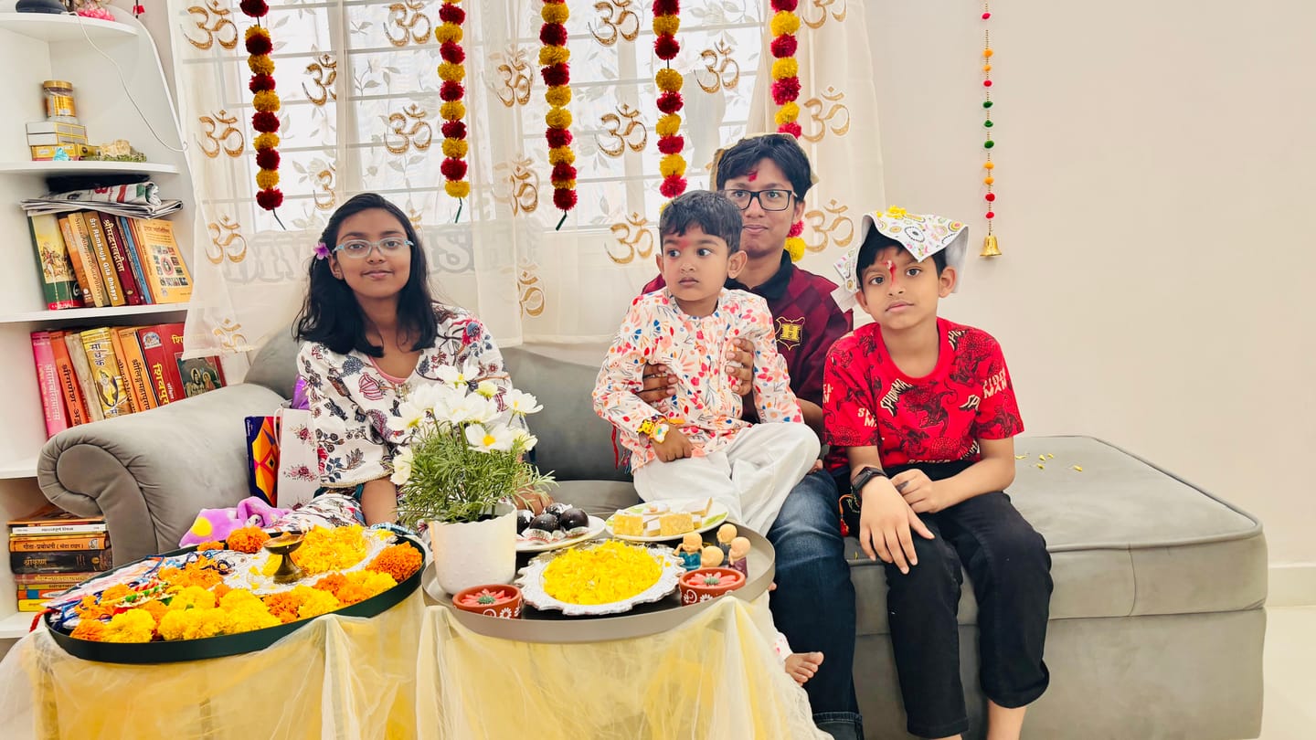 Customer photo review of Floral Kurta Pajama