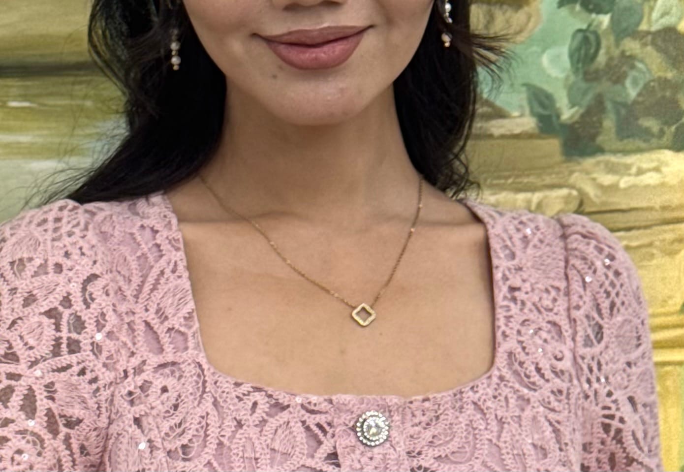 Customer photo review of Fiona Chic Necklace