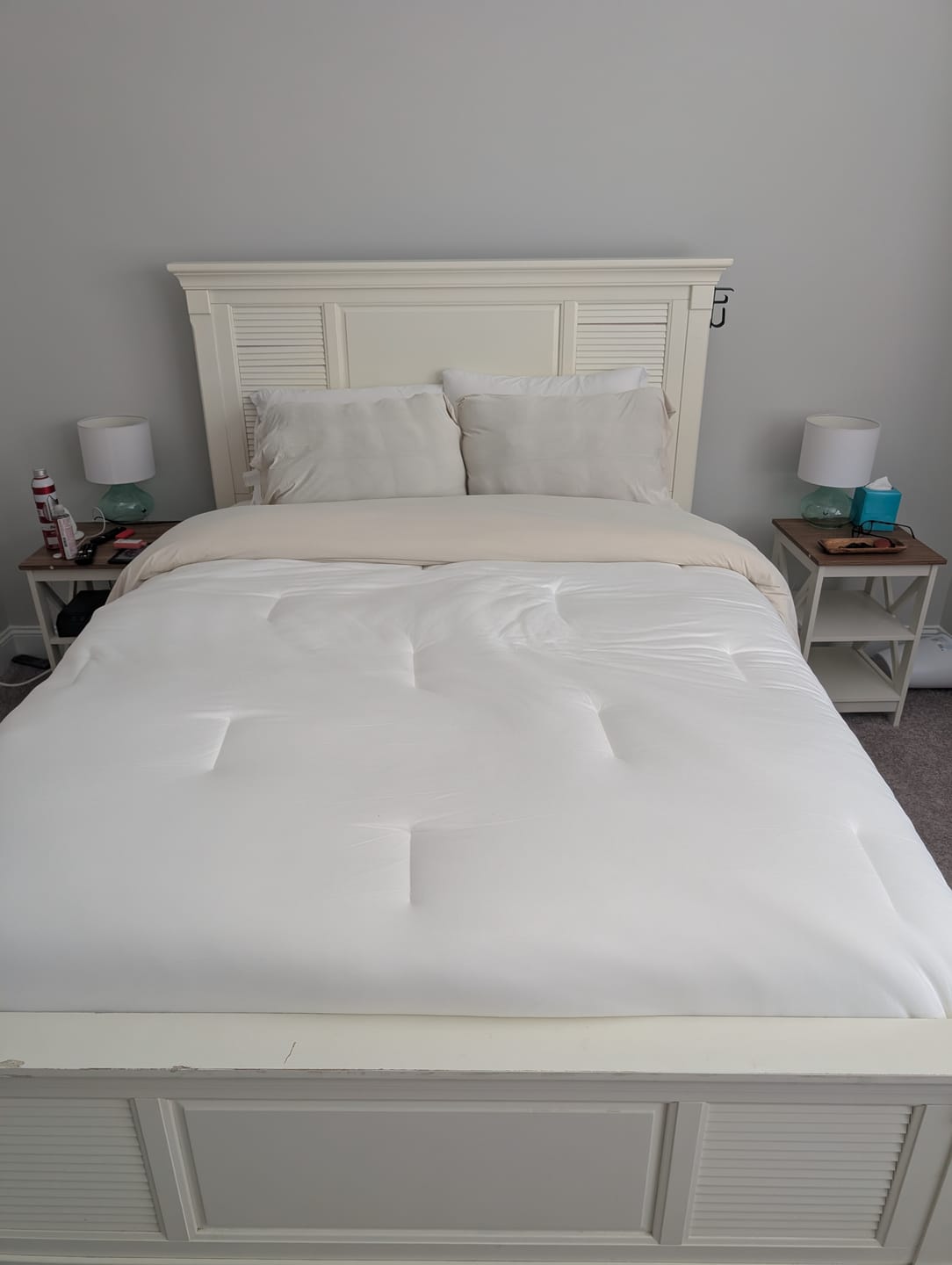 Customer photo review of Waterproof & Stain-Resistant Hotel Pillow
