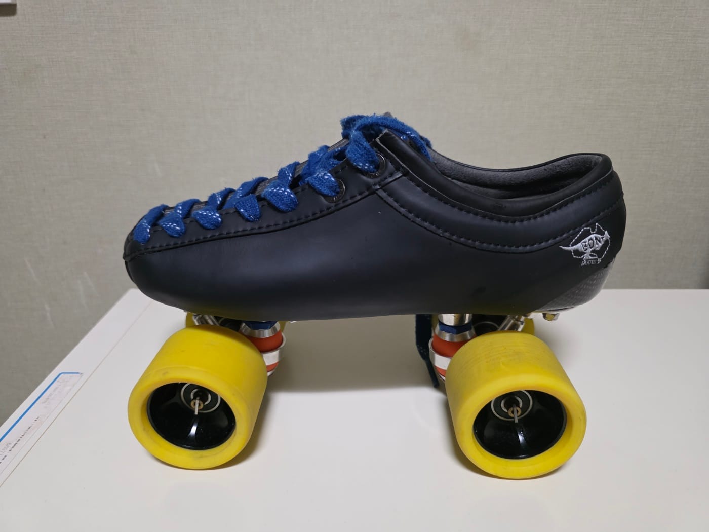 Customer photo review of MyBonts Racer Carbon Speed Skate Boots