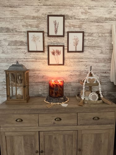 Customer photo review of Baby Big Ass Candle - Limited - Edition Warm Pumpkin Spice - 150 oz
