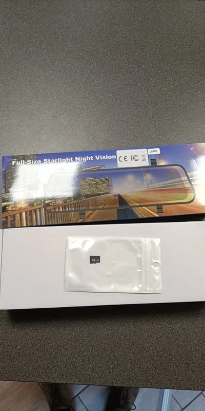 Customer photo review of Dashcam 1080p con camara de marcha atras 1080p