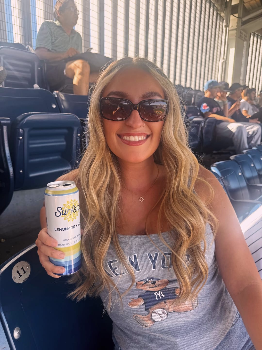 Customer photo review of New York Yankees Teddy Emmy Tank
