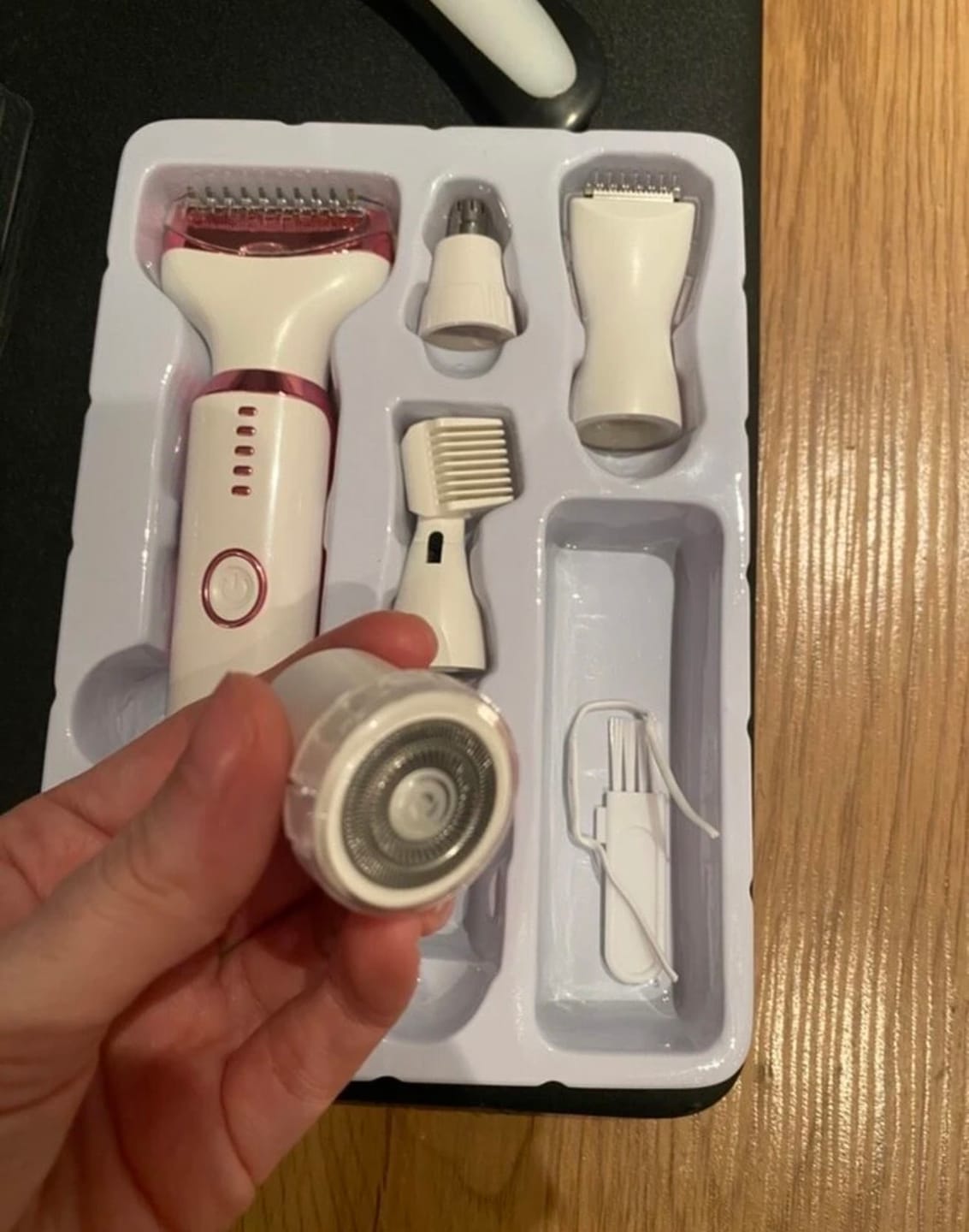 Customer photo review of DEPILADORA 5 EN 1 PROFESIONAL