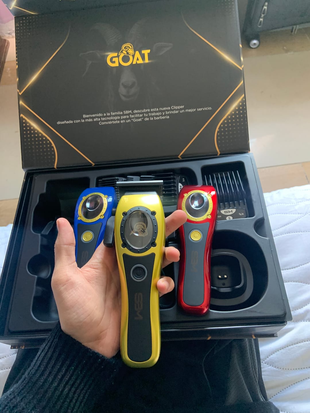 Customer photo review of GOAT Clipper – Máquina de Corte Profesional