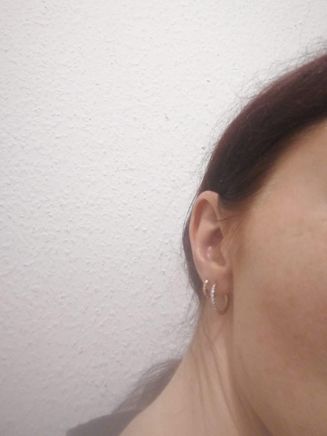 Customer photo review of Klara Ohrringe | 18K vergoldet
