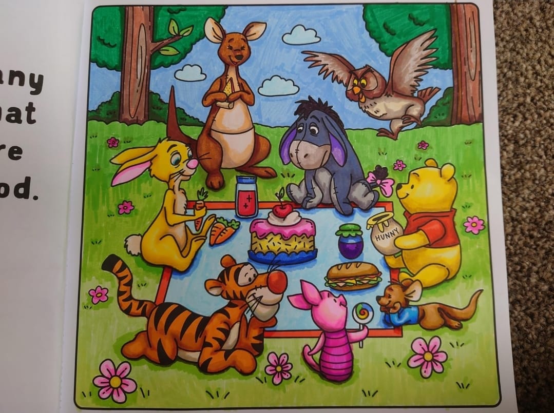 Customer photo review of Ohuhu Dual Tips Water-Based Art Markers