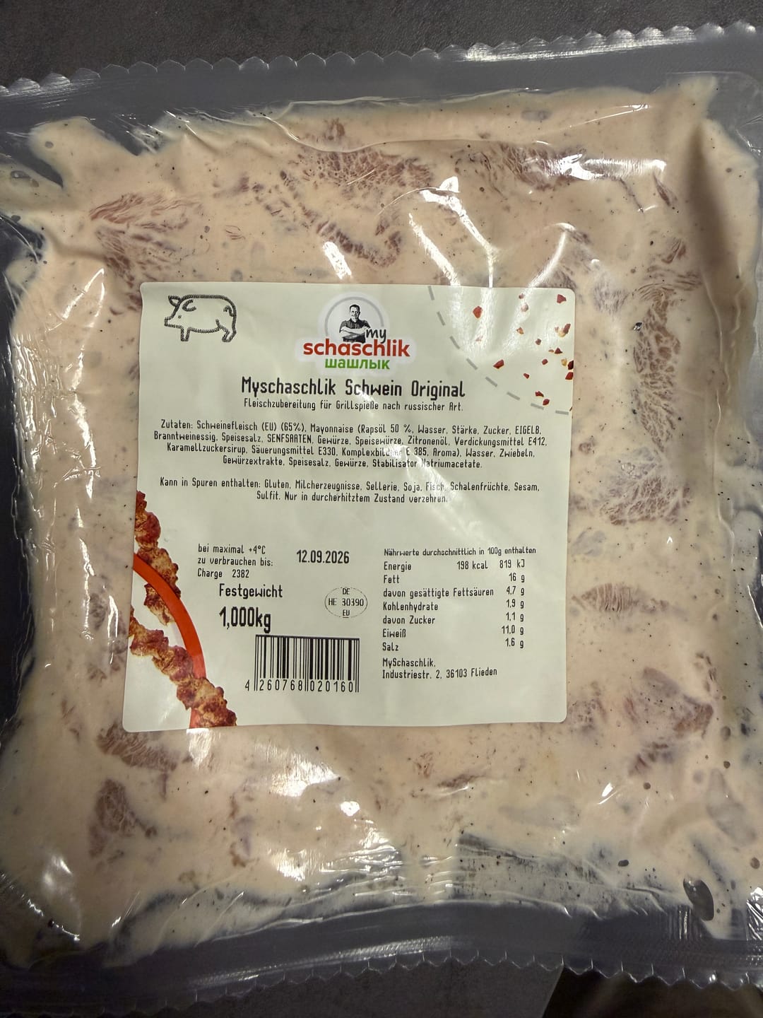 Customer photo review of Schlemmer-Box – Schaschlik von Schwein, Rind & Hähnchen | mySchaschlik