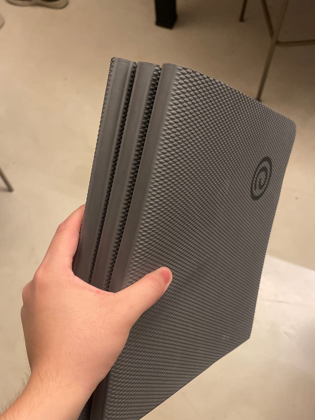Customer photo review of Tapete de Yoga em TPE 6mm Dobrável