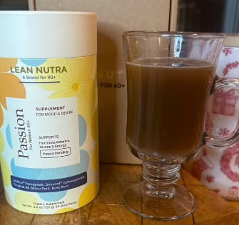Customer photo review of Passion - Balance & Desire Blend for Women 40+ | Hormone Balance | Herbal Adaptogen Formula | Maca & Ashwagandha | Cortisol Manager | Mood, Energy & Wellness Support | Berry Citrus Flavor | 30 Sticks