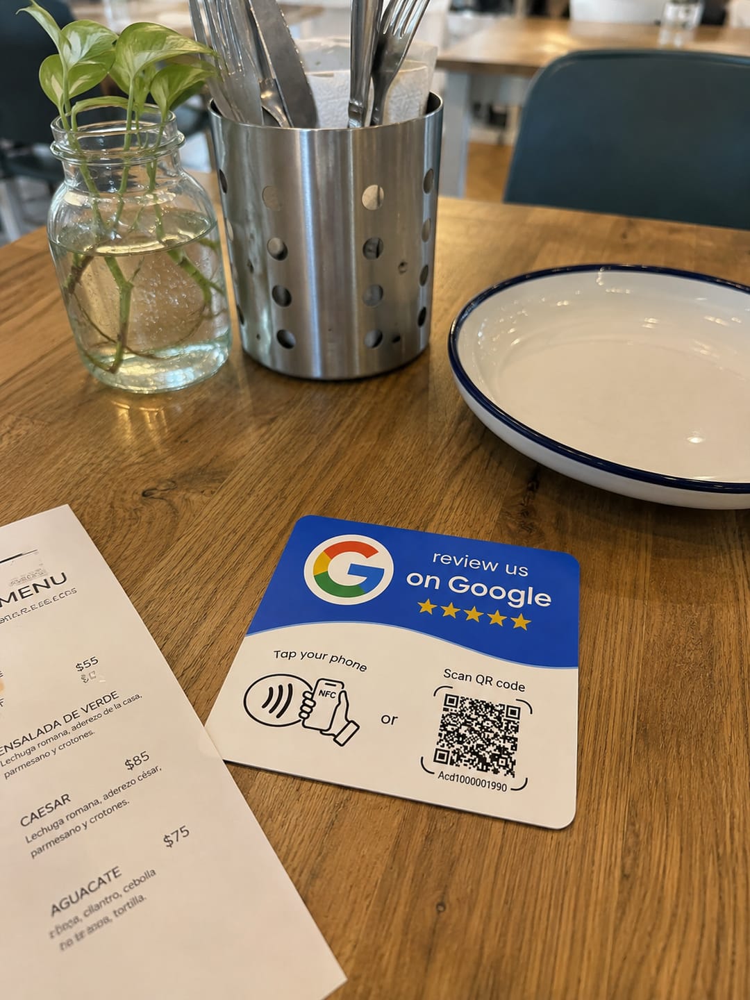 Customer photo review of Expositor Reseñas Google