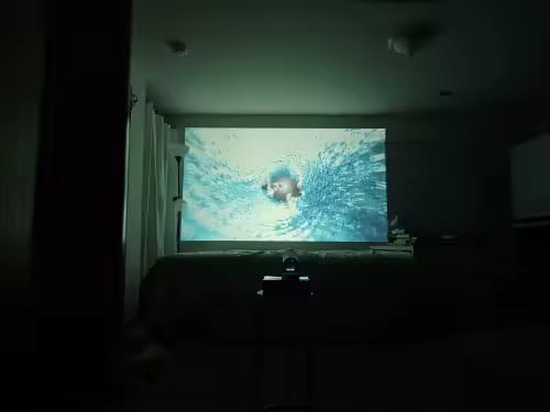 Customer photo review of Projecteur cinéma maison Ultra HD