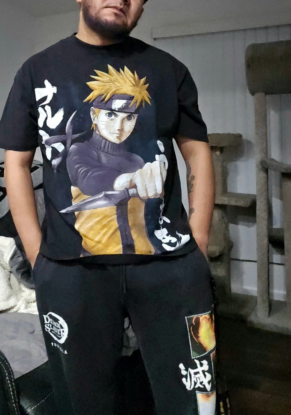 Customer photo review of 4319 - Naruto Artwork Tees