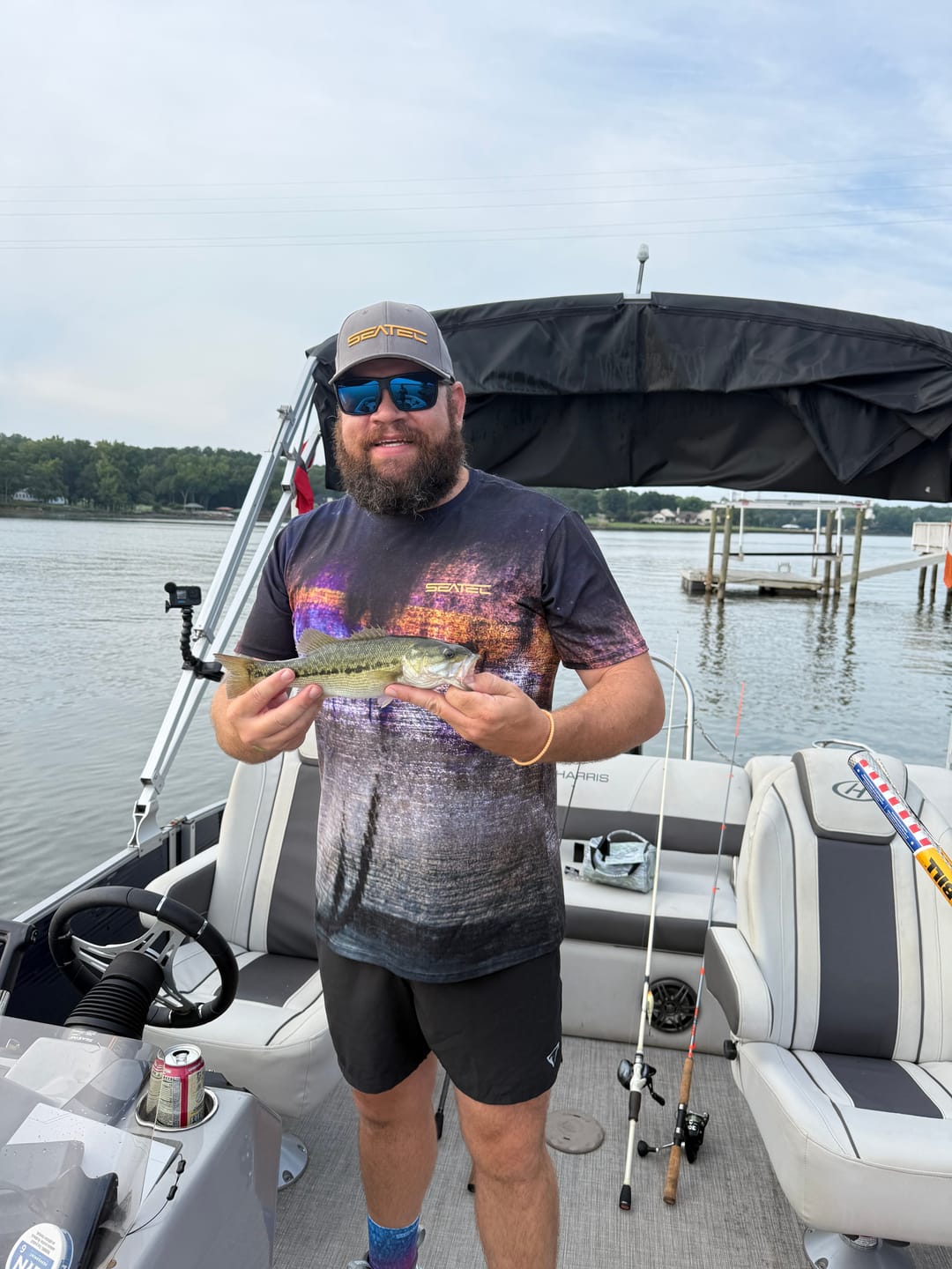Customer photo review of Laguna Polarized Matte Black Sunglasses