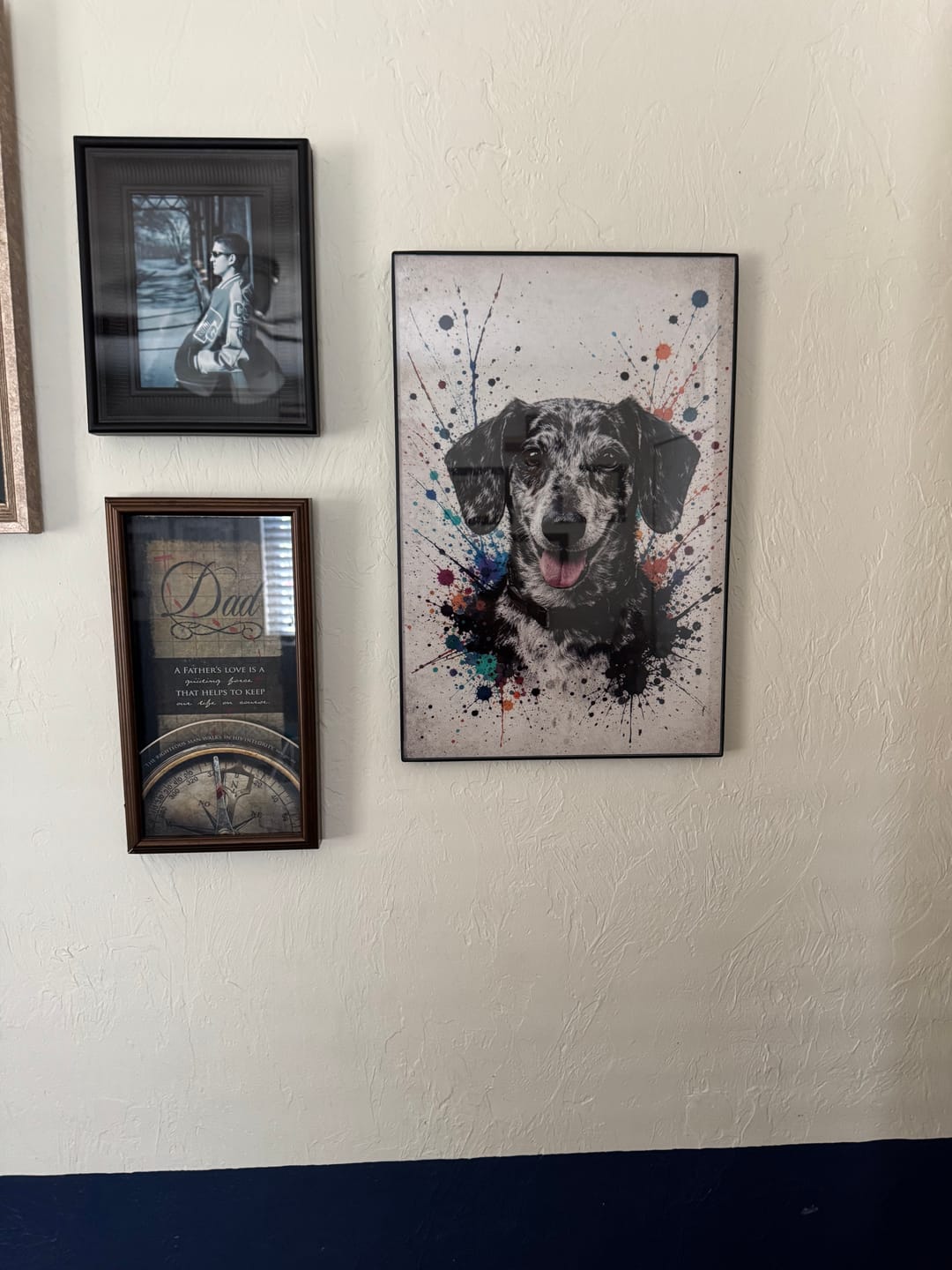 Customer photo review of Splash Portrait - Personalized Poster