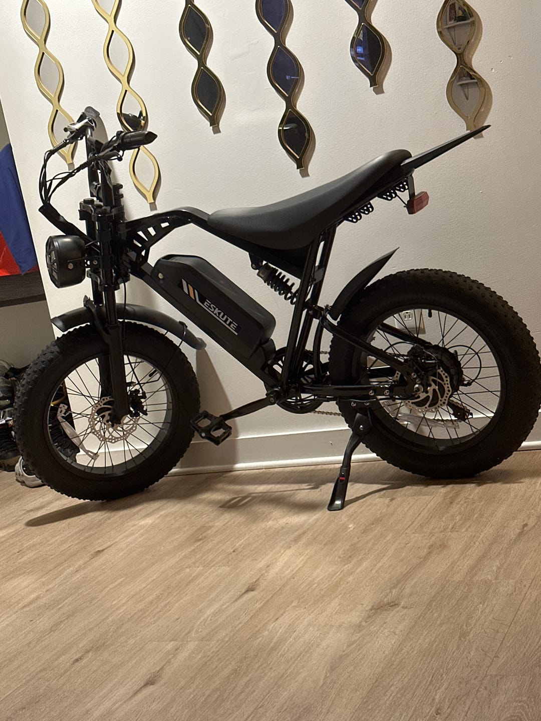 Customer photo review of Eskute® V200 20*4.0" Dirt Electric Bike for Kids&Teens