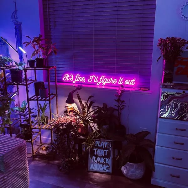 Customer photo review of Custom Neon: Its fine Ill fi...