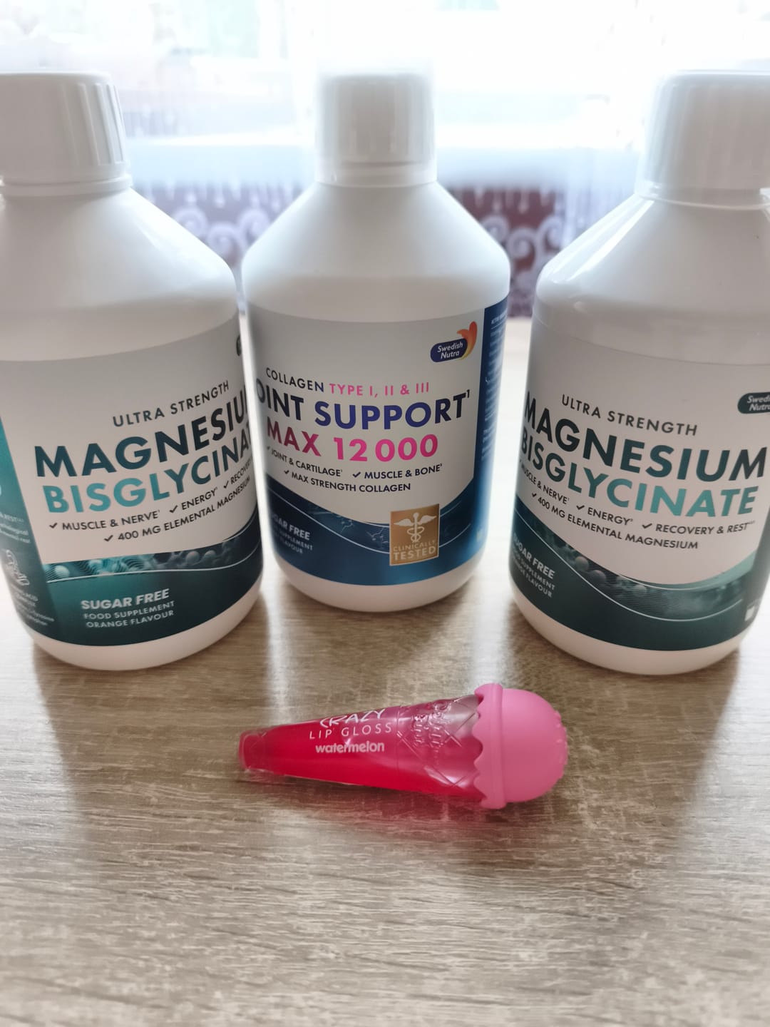 Customer photo review of Swedish Nutra – Collagen Joint Support MAX,  12 000 mg skystas jūrinis kolagenas sąnariams, 500 ml
