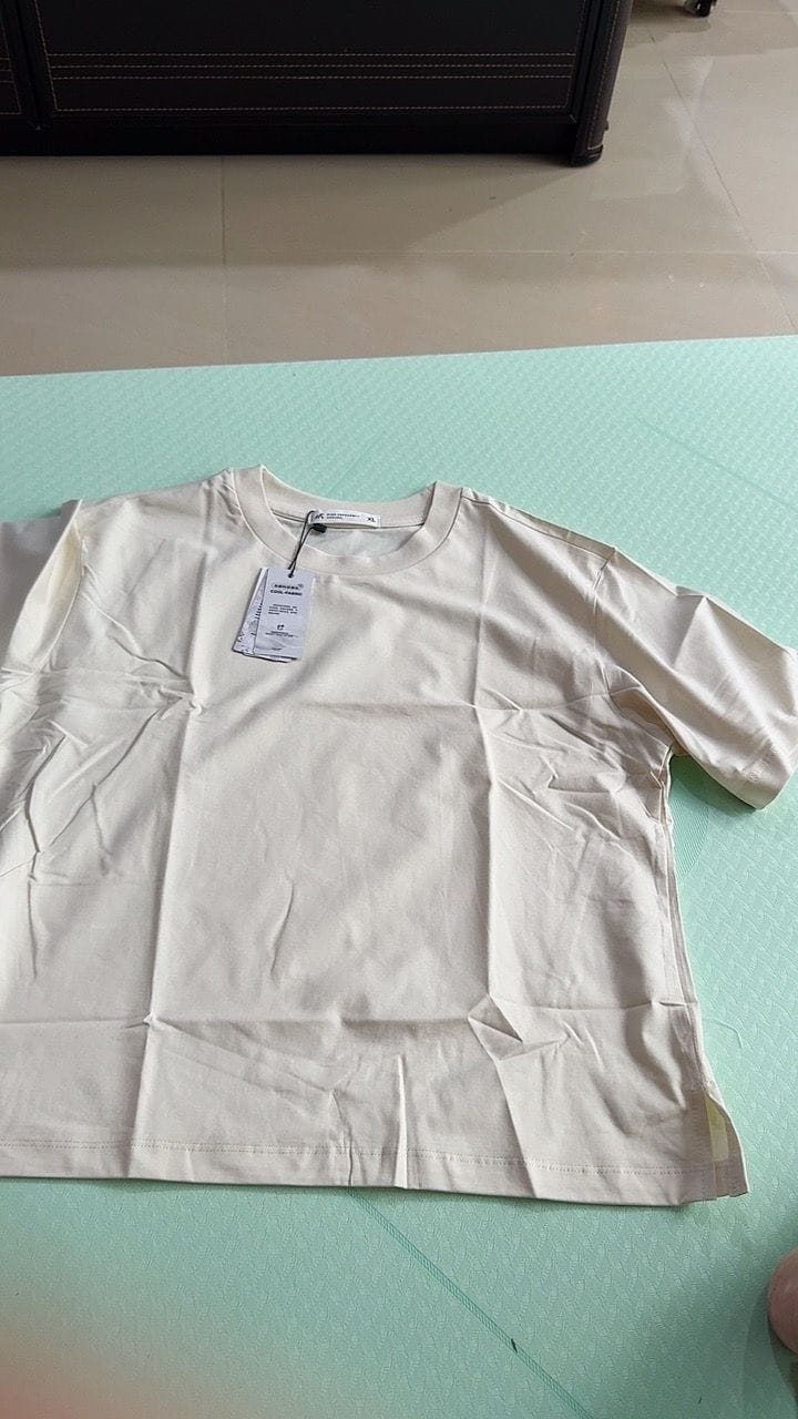 Customer photo review of Cotton Cool Short Sleeve T-Shirt