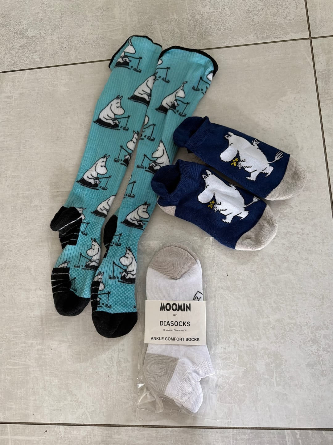 Customer photo review of Moomin støttestrømper