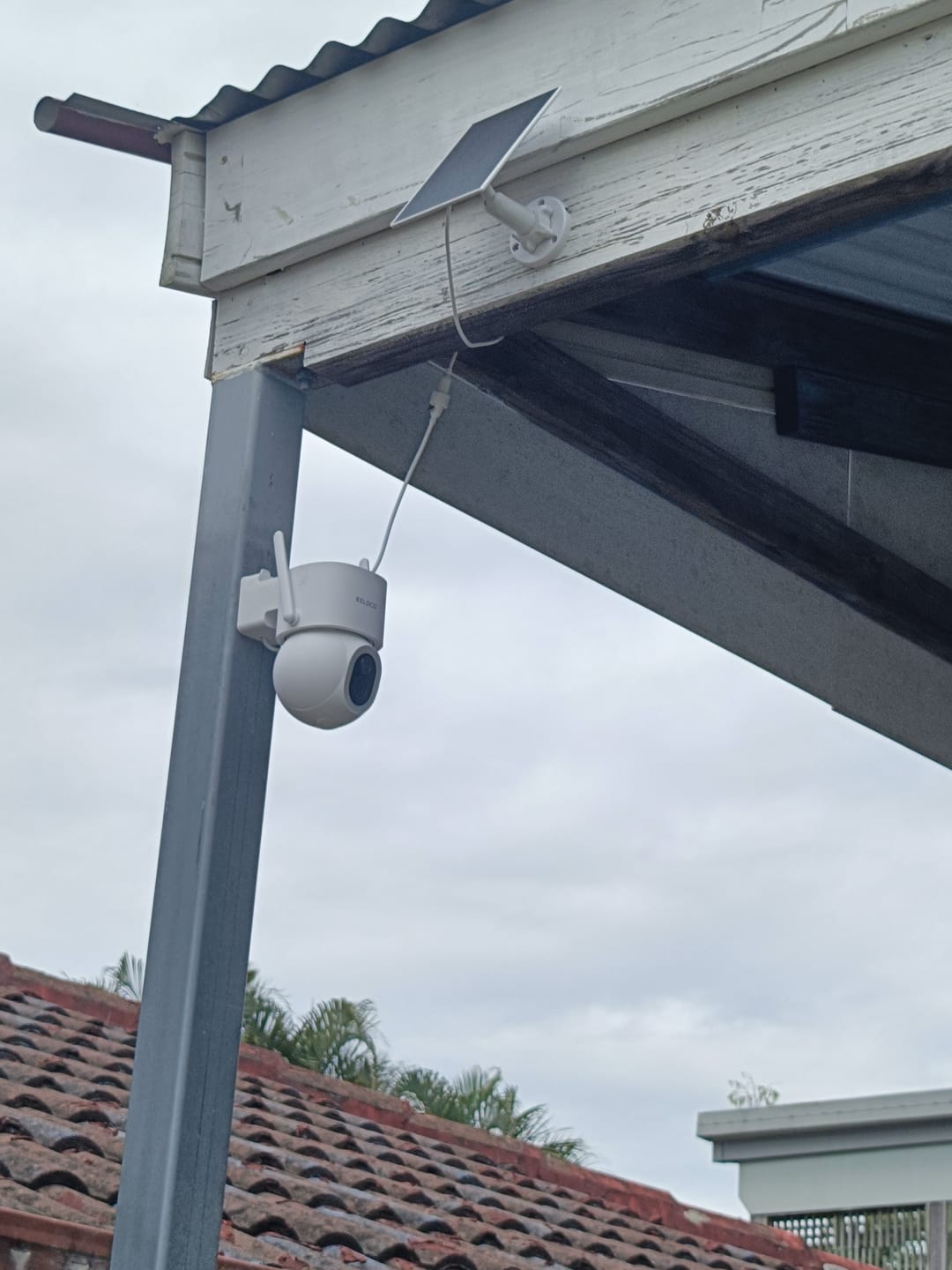 Customer photo review of Solar Camera Pro 3.0 WIFI®
