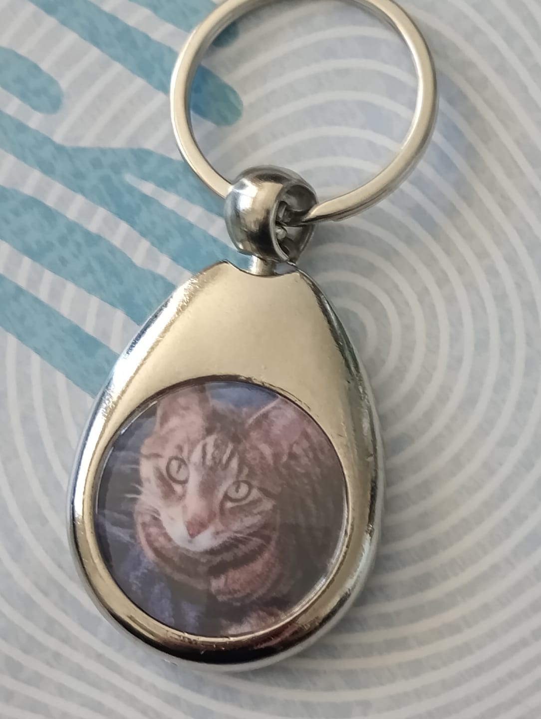 Customer photo review of Schlüsselanhänger mit Katzenfoto