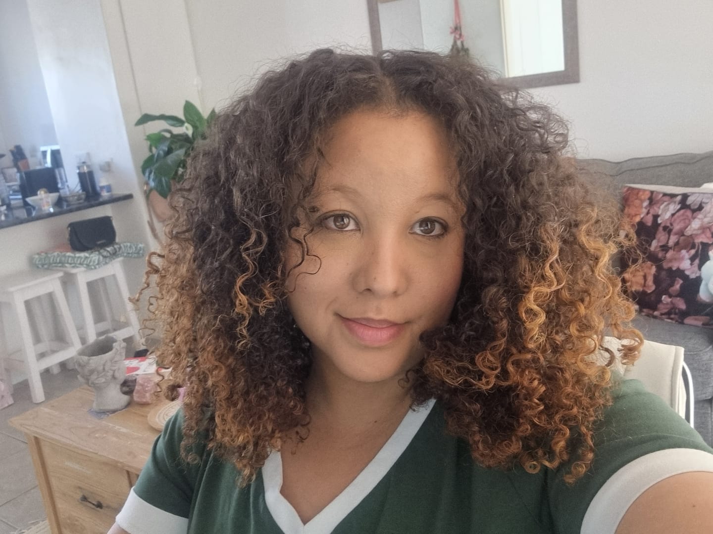 Customer photo review of Creme De La Curl Creme