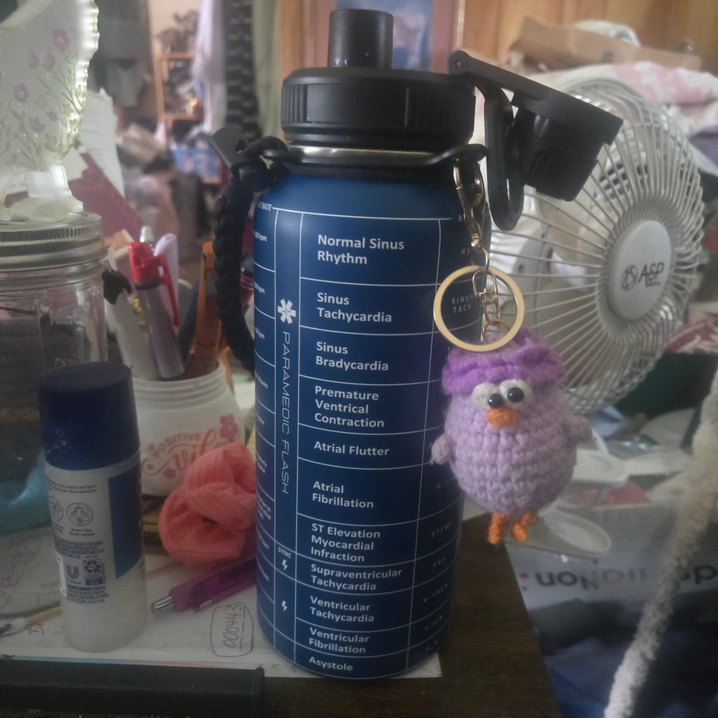 Customer photo review of EKG Water Bottle (32oz)