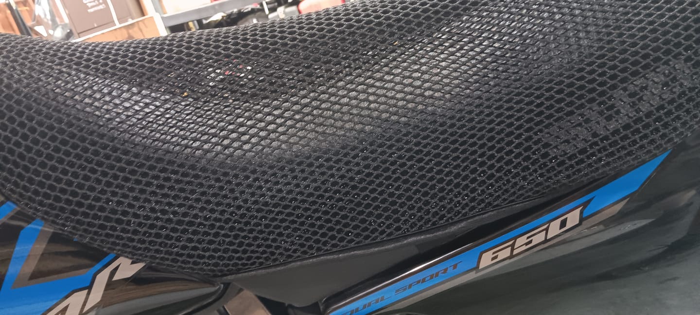 Customer photo review of Wind Rider Seat Cover