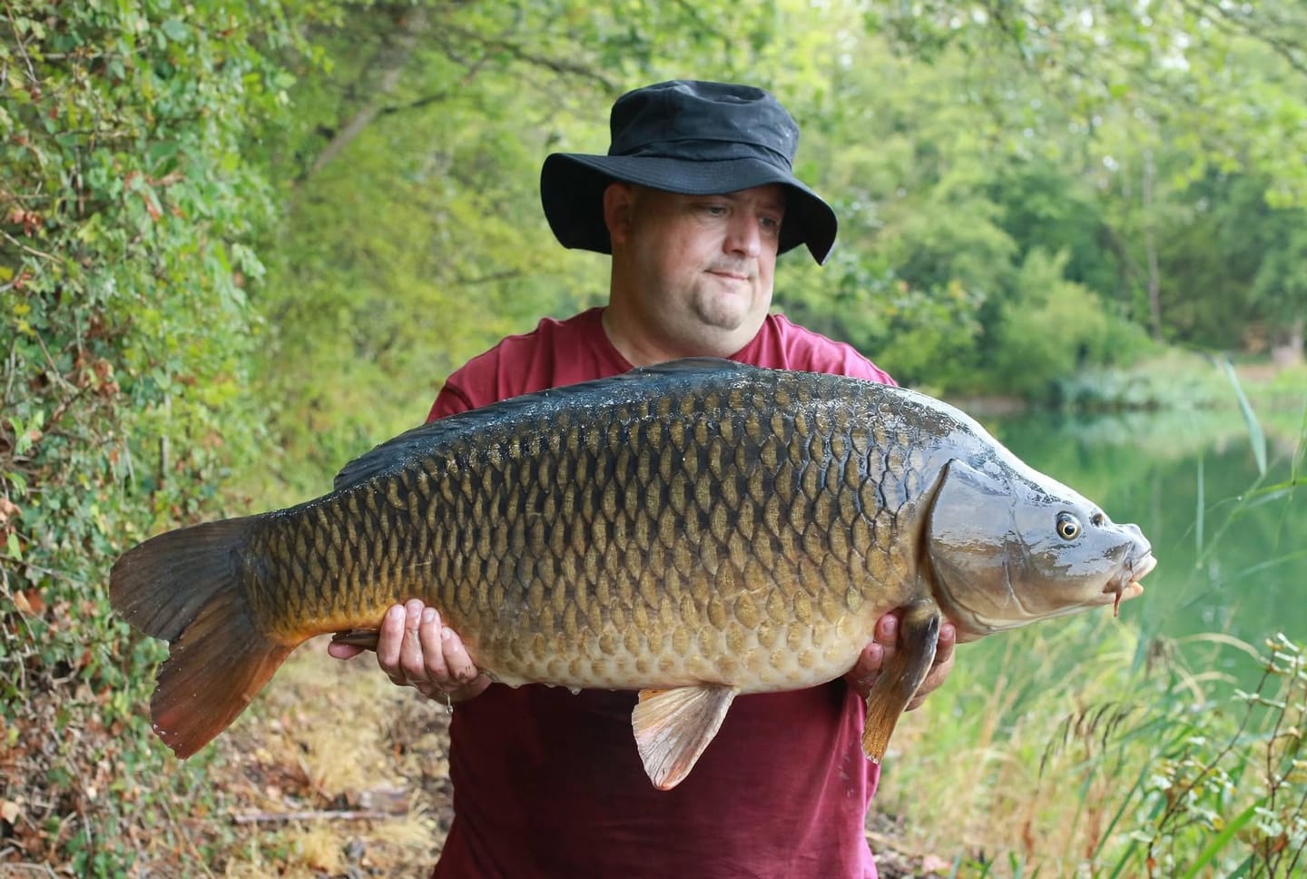 Customer photo review of Wide Brimmed Waterproof Boonie
