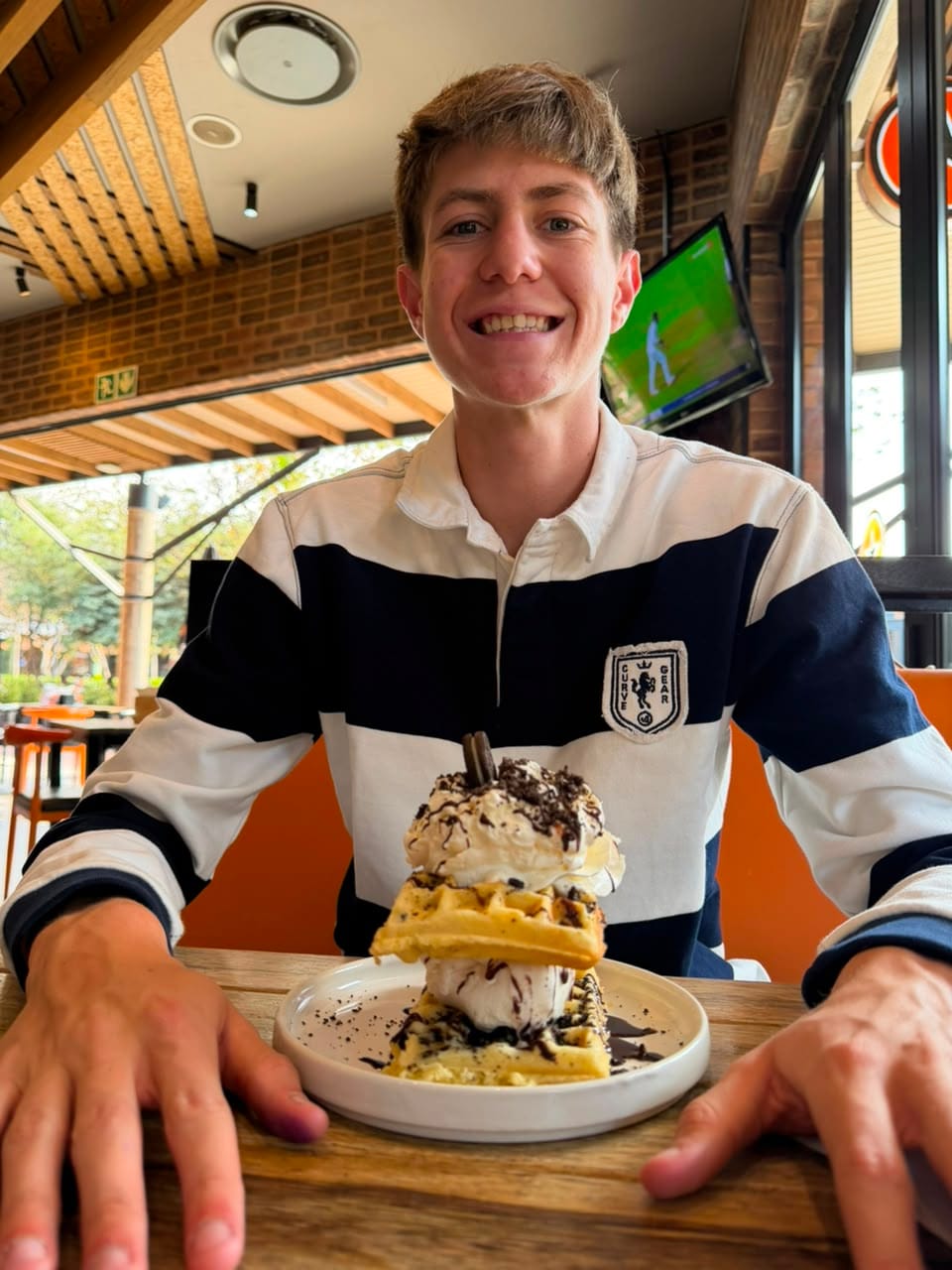 Customer photo review of Legend Rugby Jersey Stone