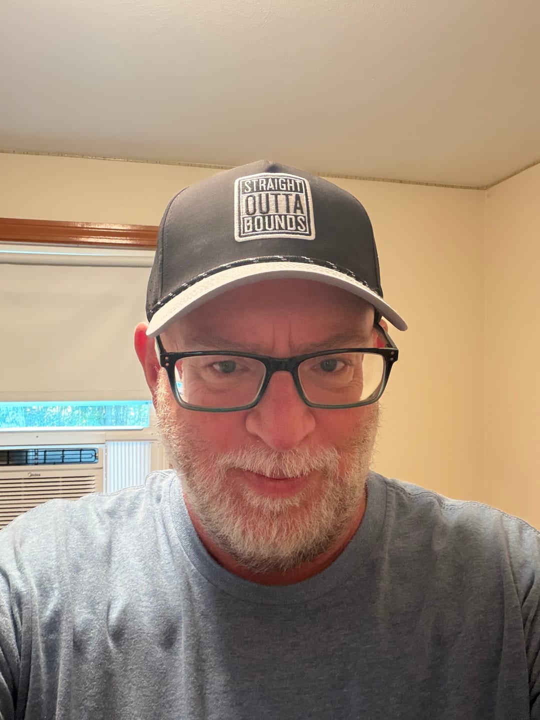 Customer photo review of Straight Outta Bounds Hat