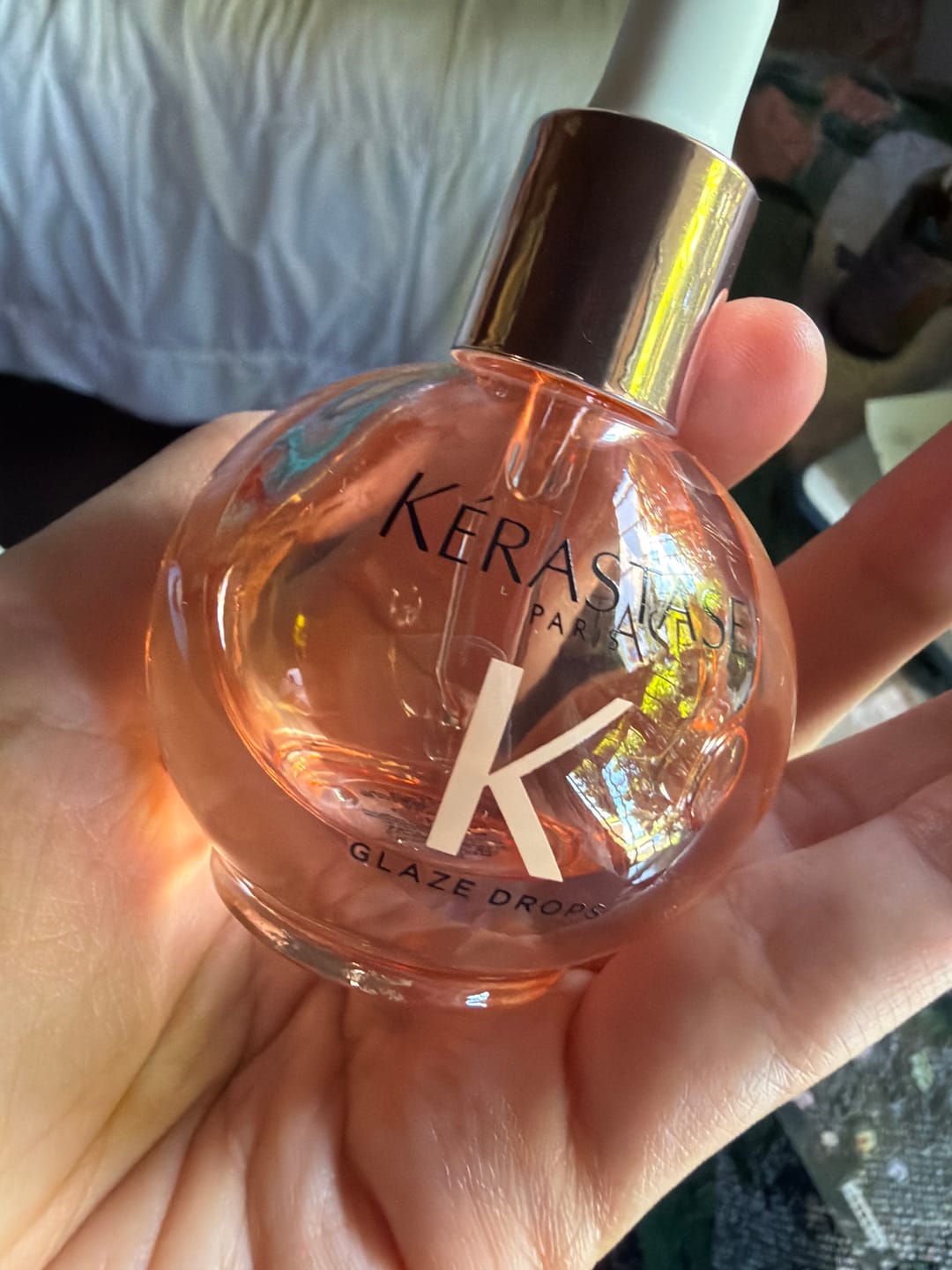 Customer photo review of Gloss Absolu Glaze Drops Wild Rose In Oil