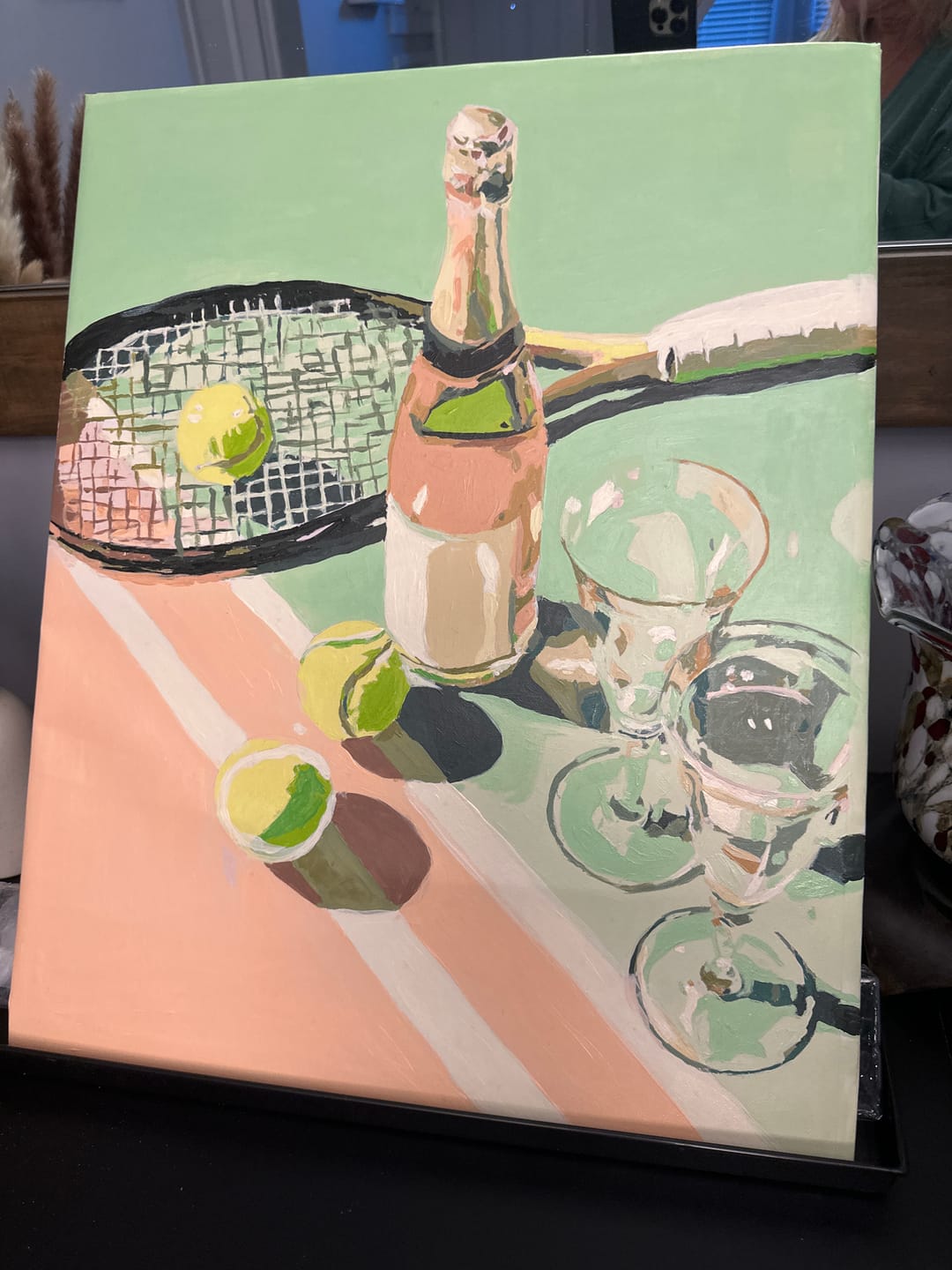 Customer photo review of Between Matches | Paint by Number