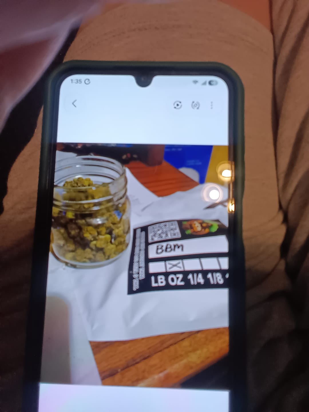 Customer photo review of Light Assist THCA Smalls