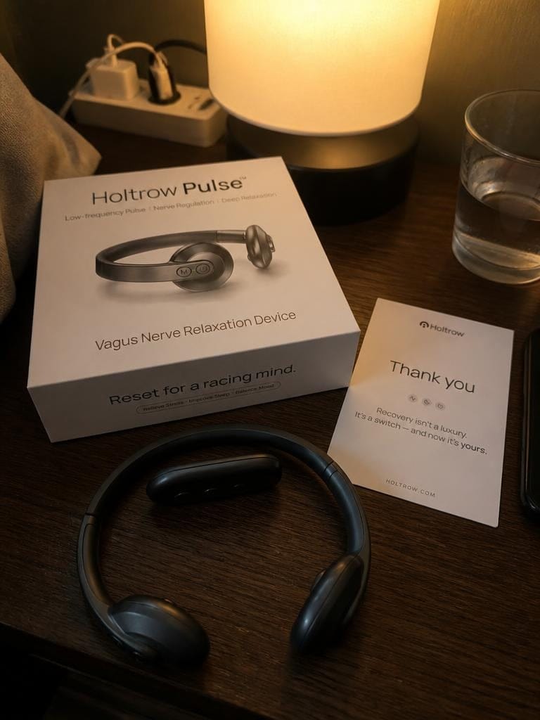 Customer photo review of Holtrow Pulse — Vagus Nerve Stimulator