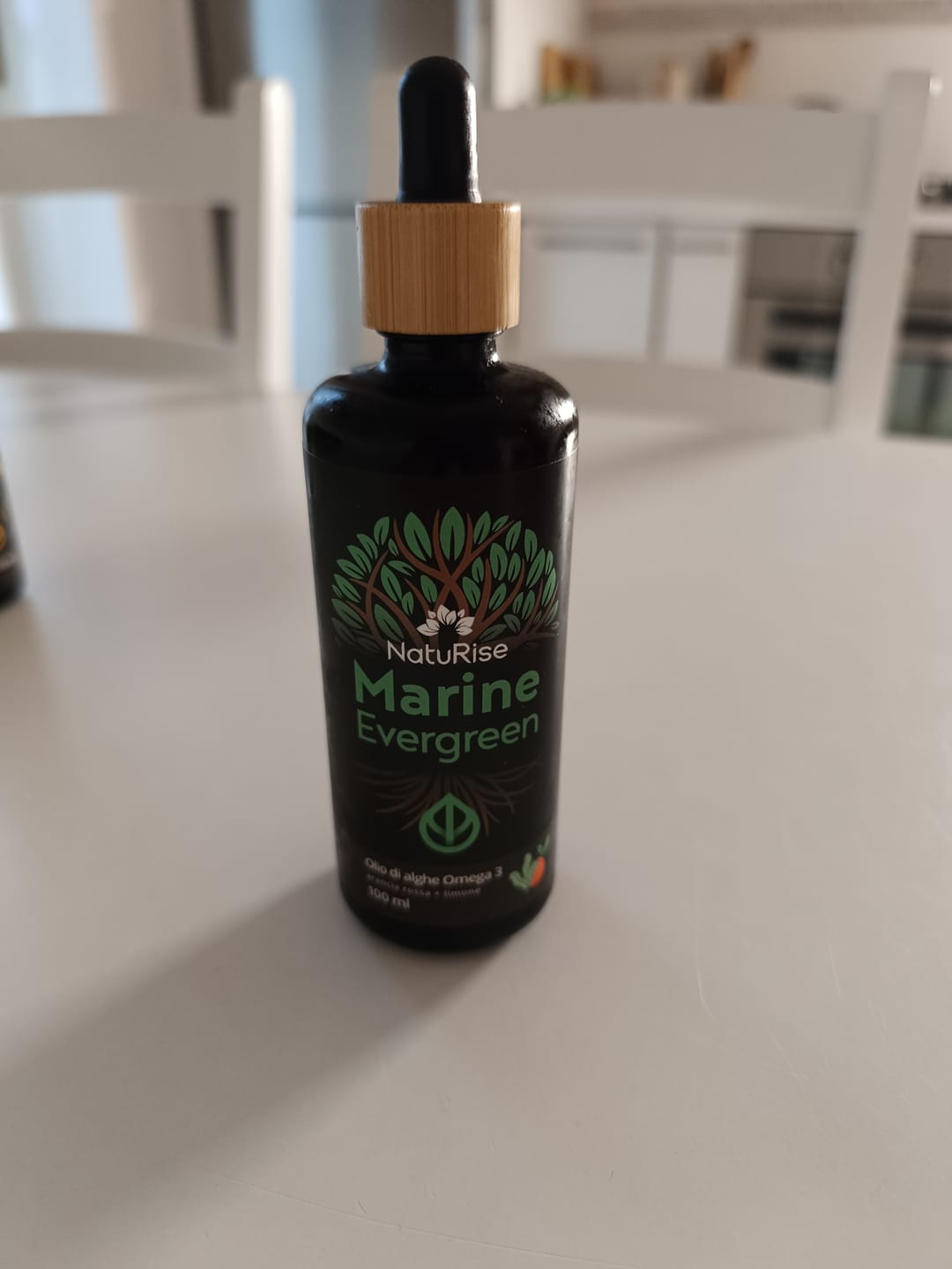 Customer photo review of Olio di alghe Omega 3 (100ml)